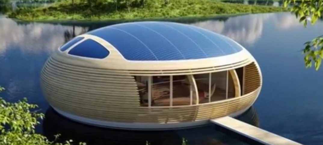The Solar Powered Floating Home